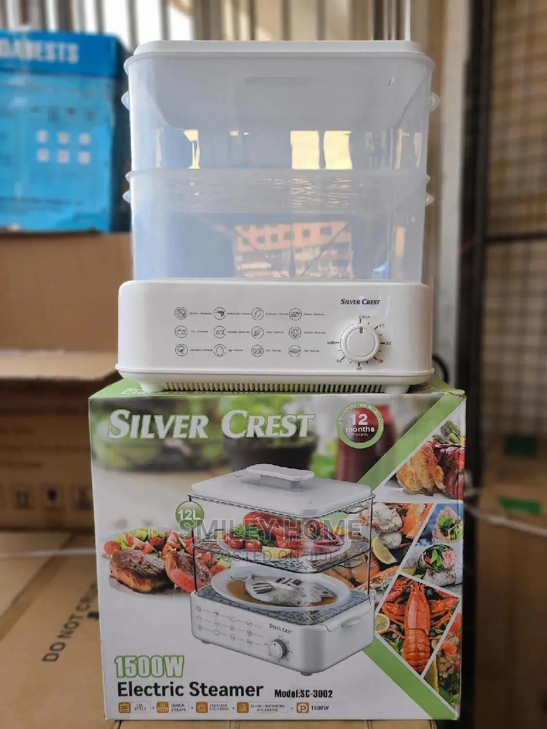 Silver Crest Electric Steamer