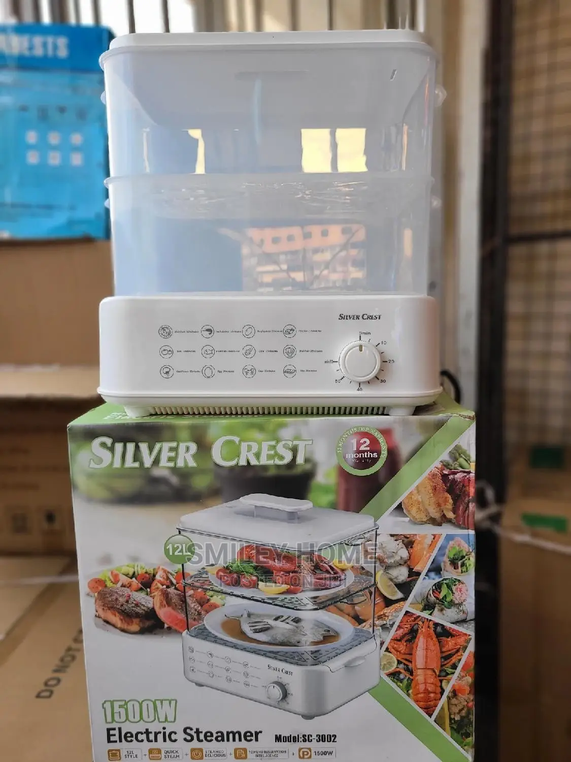 Silver Crest Electric Steamer