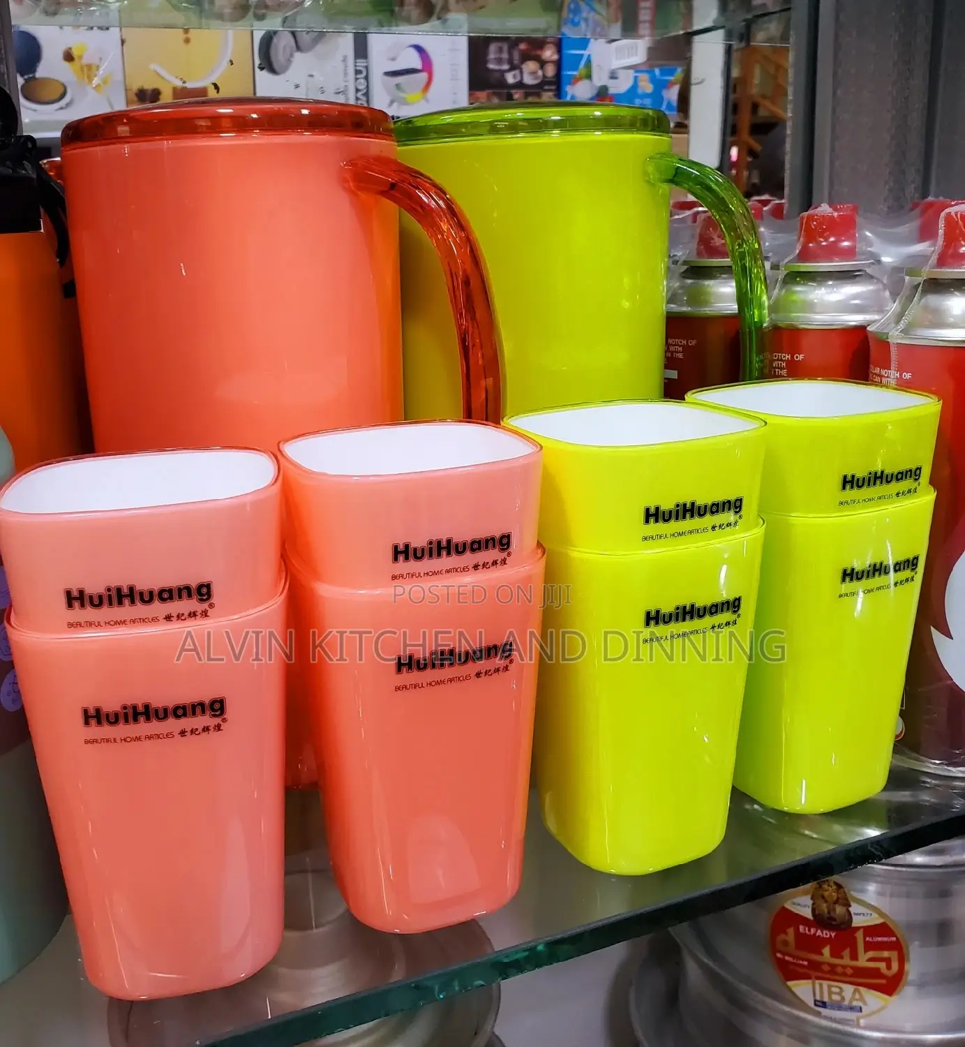 Water Jug With Glass
