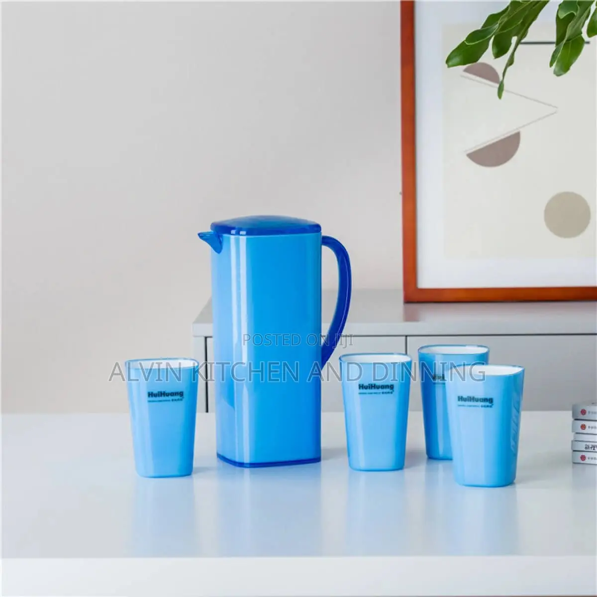 Water Jug With Glass