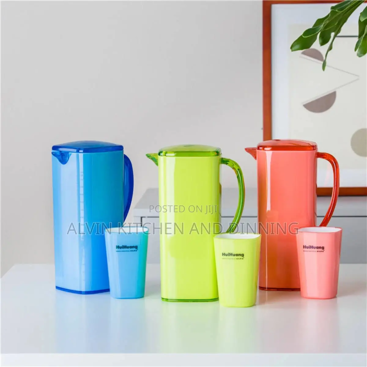 Water Jug With Glass