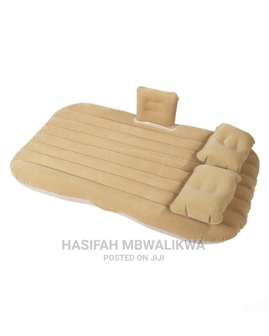 Inflatable Car Bed For Back Seat + Free Air Pump