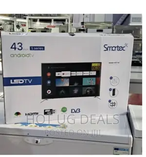 Photo - Smartec 43'' Inch Android Smart Hd Led Frameless Tv - Black