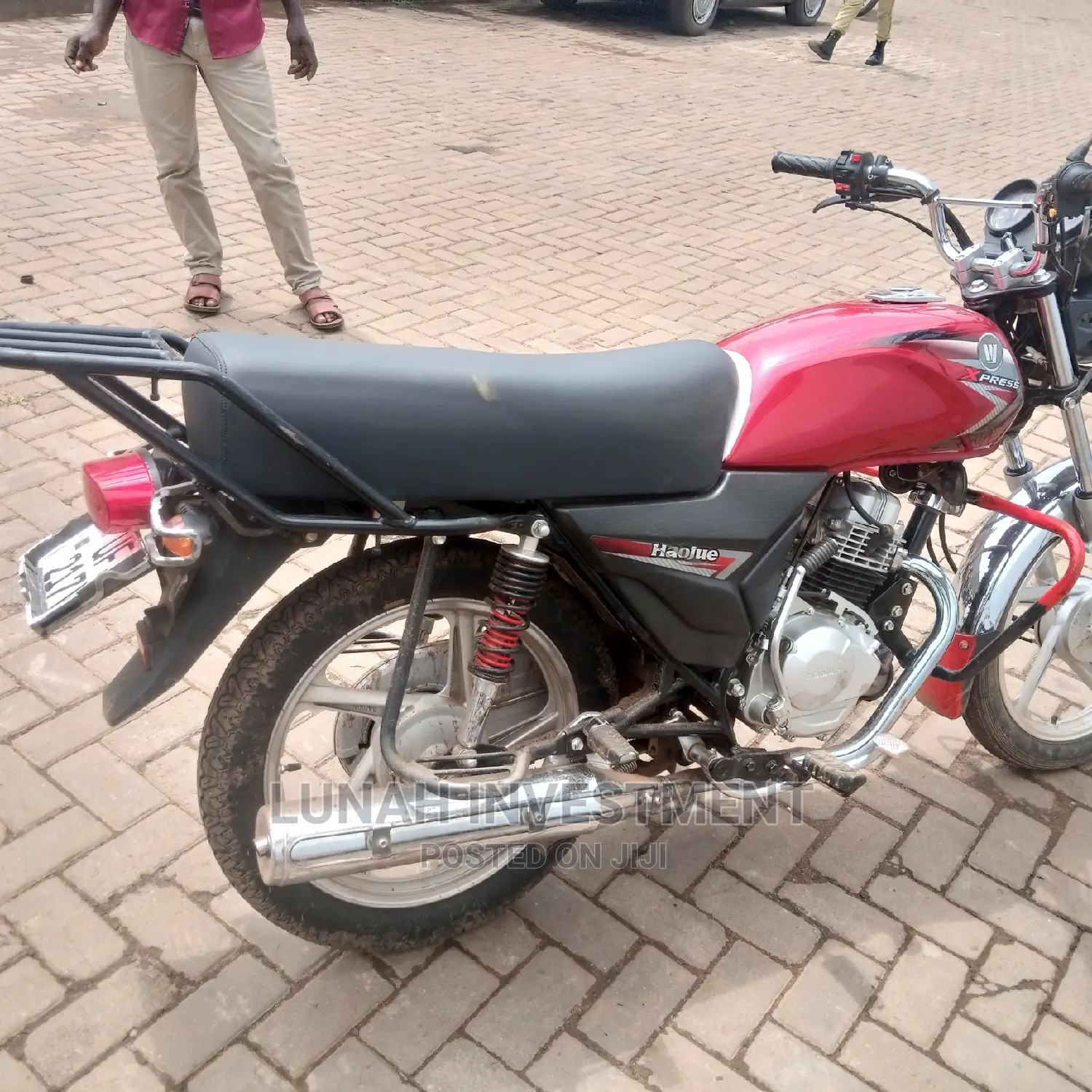 Haojue HJ125-18 2022 Red