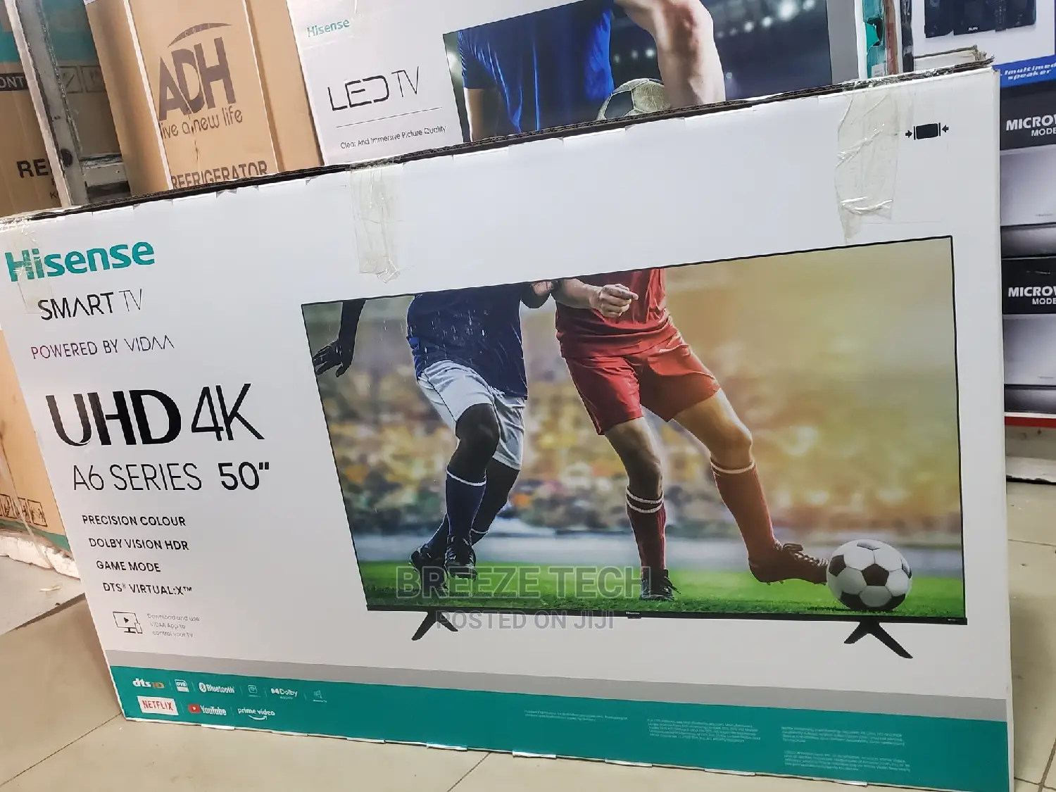 It's 50"Inch Hisense Smart