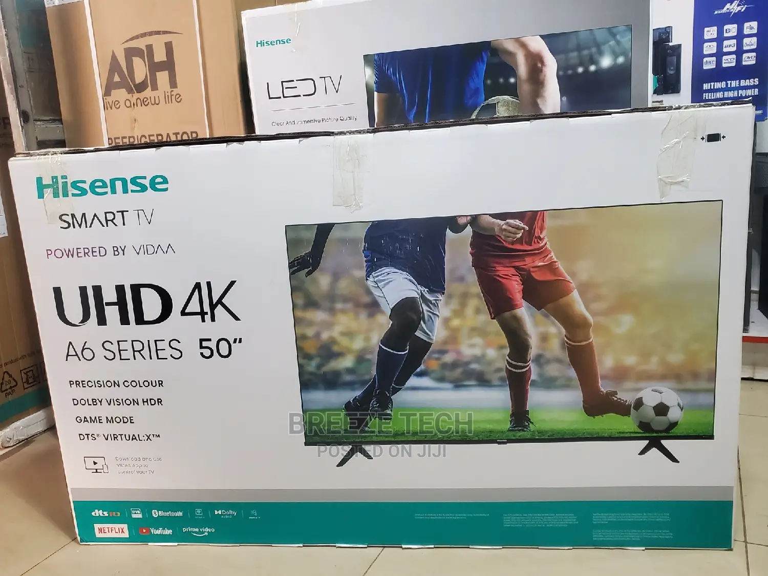 It's 50"Inch Hisense Smart