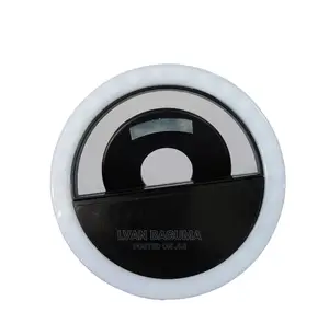 Photo - Mobile Phone Selfie Ring Light - Portable, Rechargeable