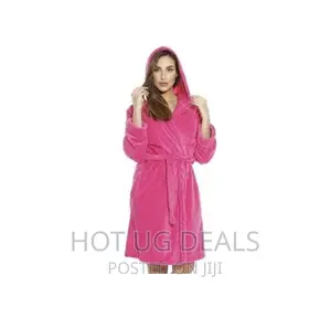 Unisex Exquisite Bathrobe With Varying Designs- Pink