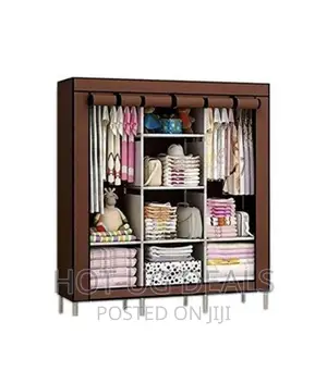Photo - Original Wooden Cloth Wardrobe Brown,Maroon