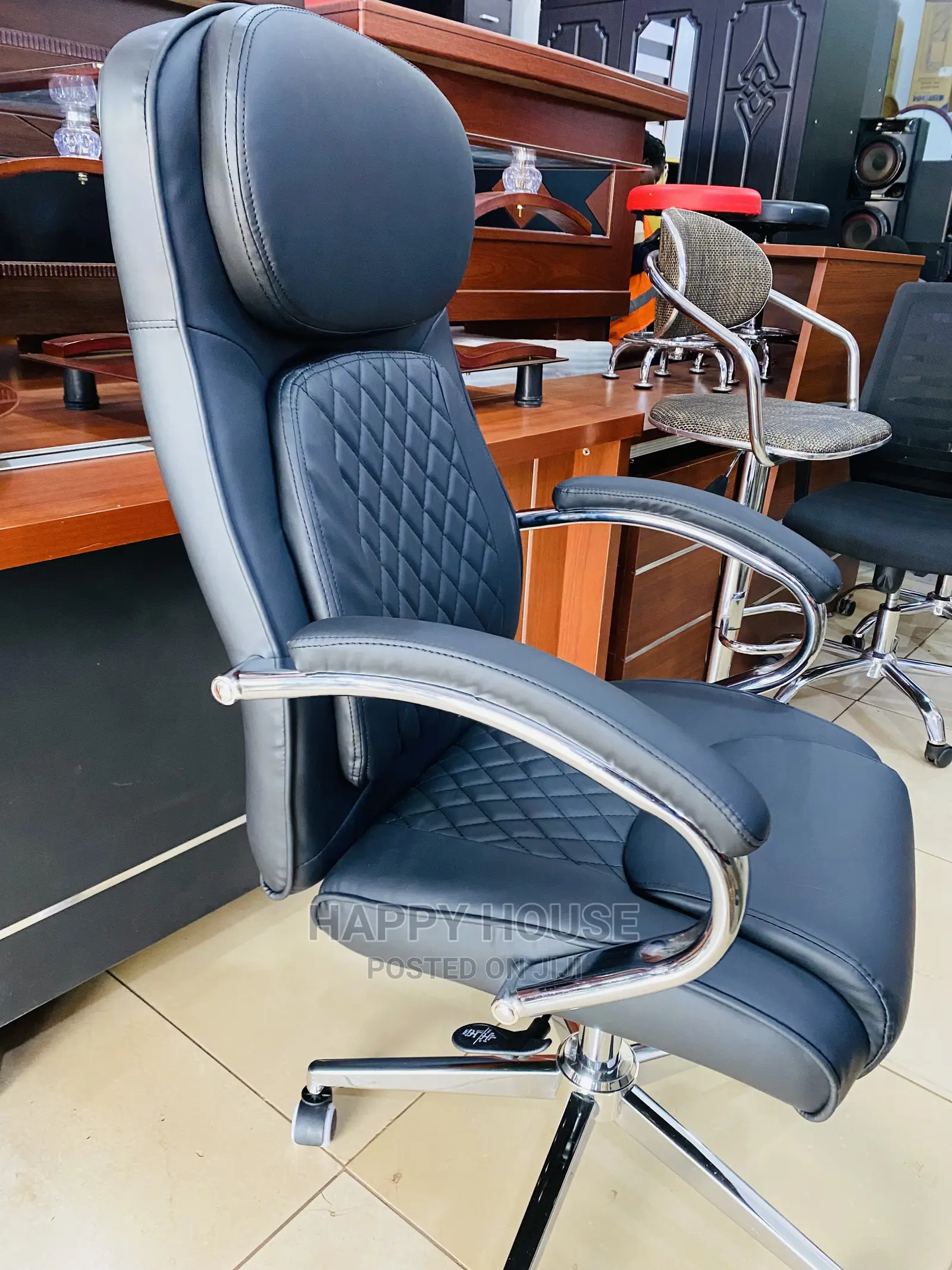 Executive Leather Office Chair