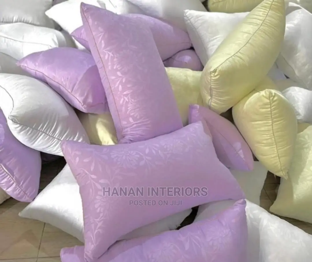 Fibre Pillows -a Pair