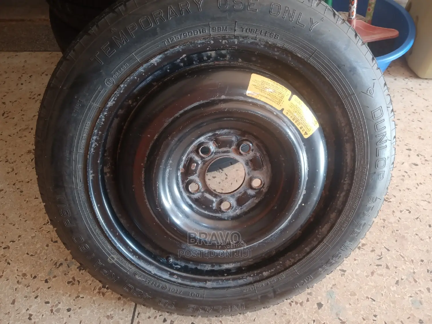 Spare Tyre for IST