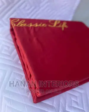 Silk Bedsheets With a Duve Cover