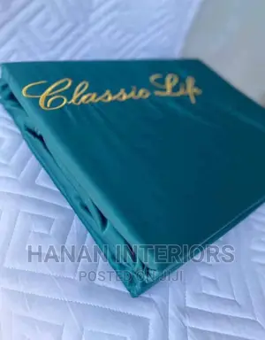 Silk Bedsheets With a Duve Cover