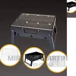Black Portable BBQ Grill