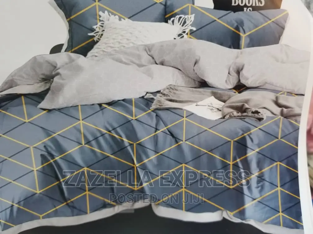 5×6 Duvet Set With 1 Bedsheet, 2 Pillow Cases – Multicolour
