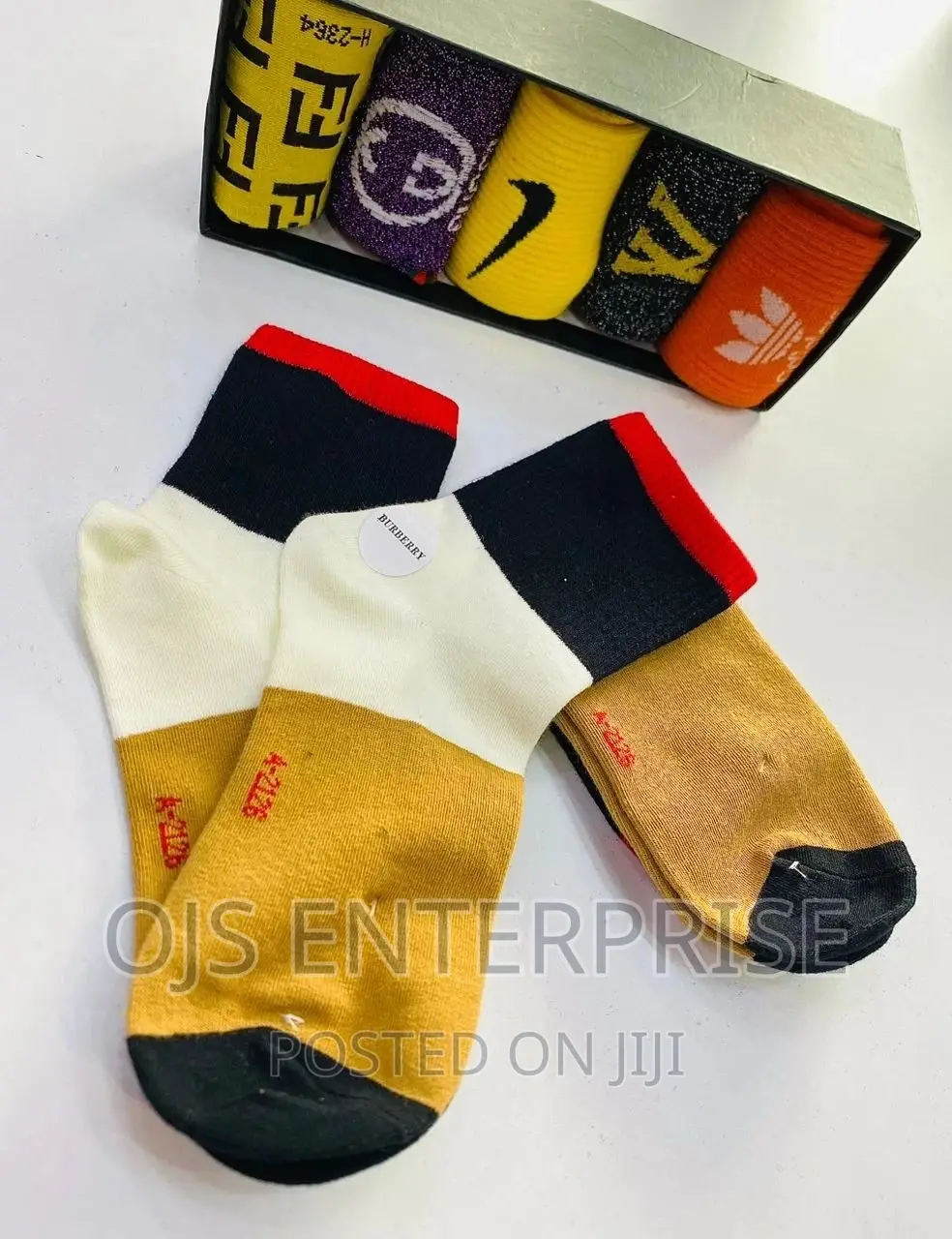 Branded Warm Cotton Socks