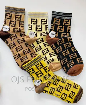 Branded Warm Cotton Socks