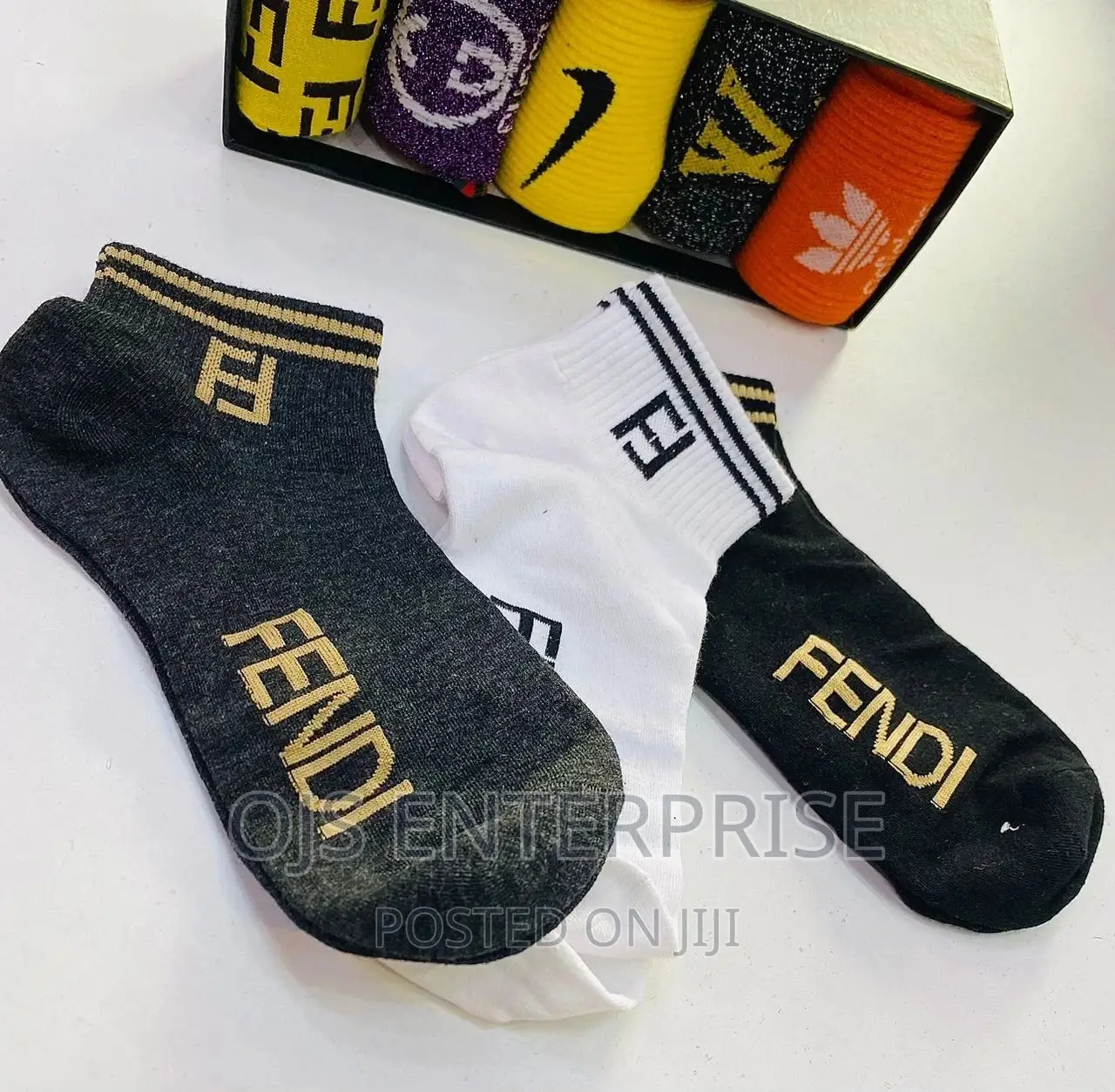 Branded Warm Cotton Socks