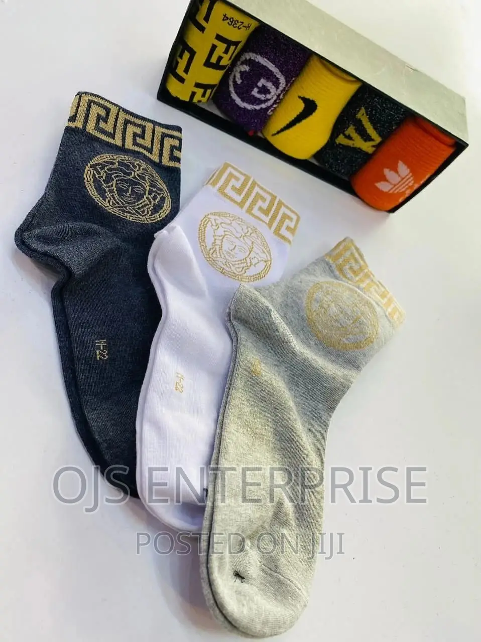 Branded Warm Cotton Socks