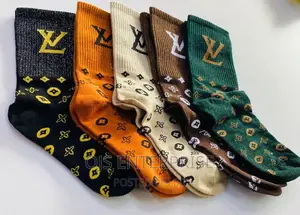 Branded Warm Cotton Socks