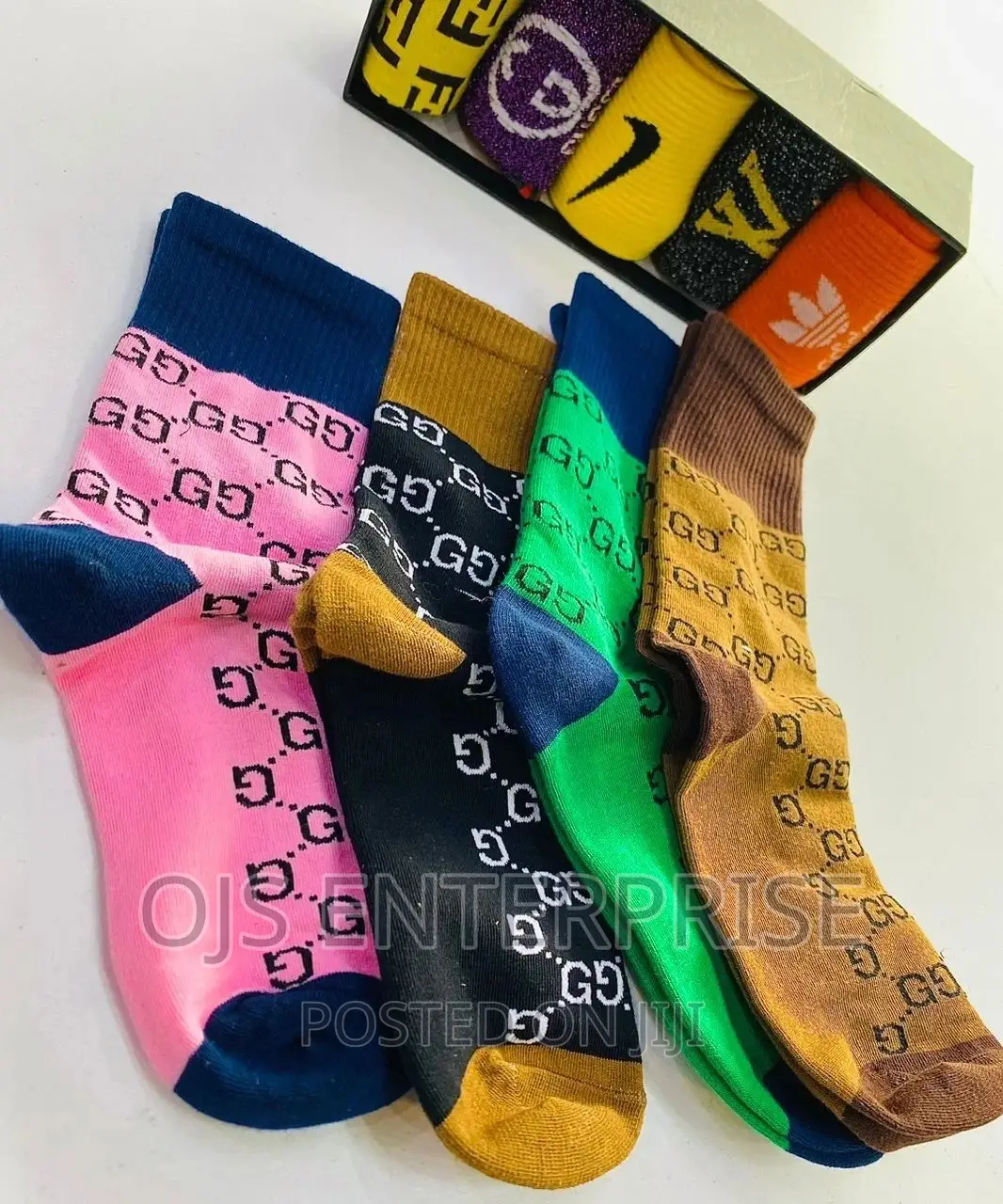 Branded Warm Cotton Socks