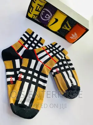 Branded Warm Cotton Socks