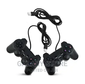 2 Pack USB Joystick Gamepad Gaming Pad Wired Controller PC