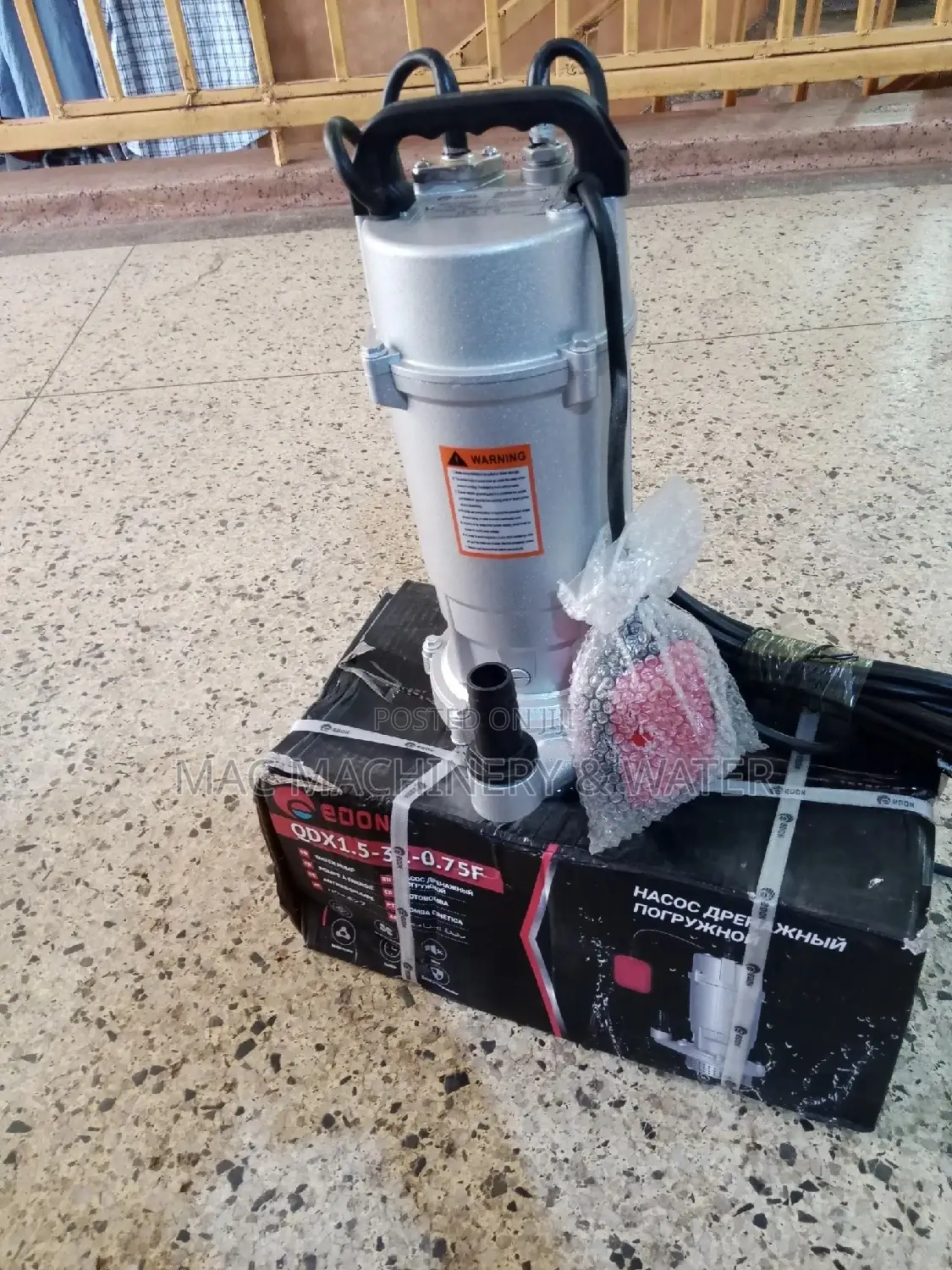 Electric Submersible Water Pump/Deep Wellwater Pump 25m/95ft
