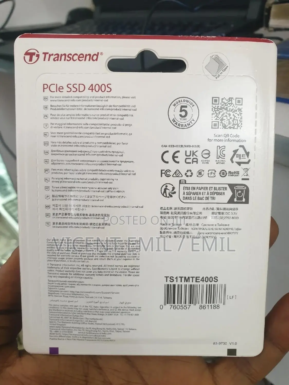 1tb Ssd Nvme Short Transcend 20