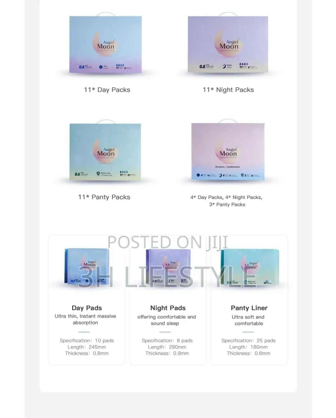 Angel Moon Sanitary Pads