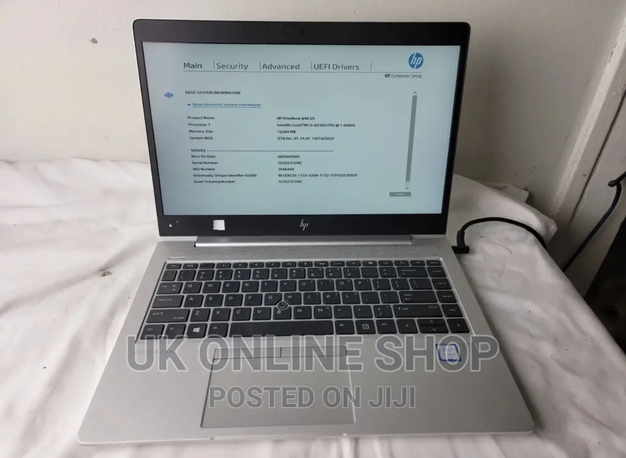 Laptop HP EliteBook 840 G7 4GB Intel Core I5 SSD 256GB