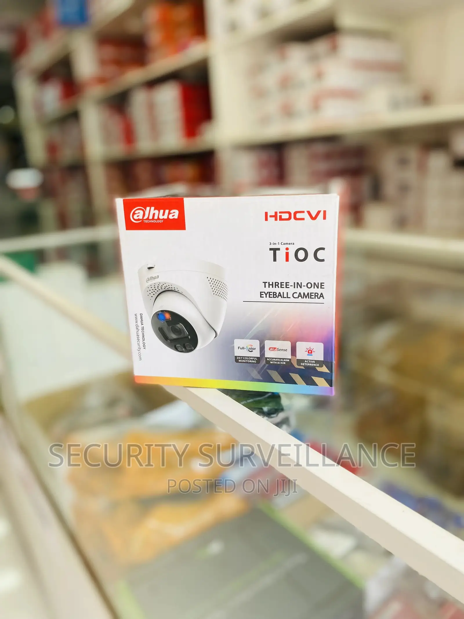 Tioc Dome Full Color Alarm Camera