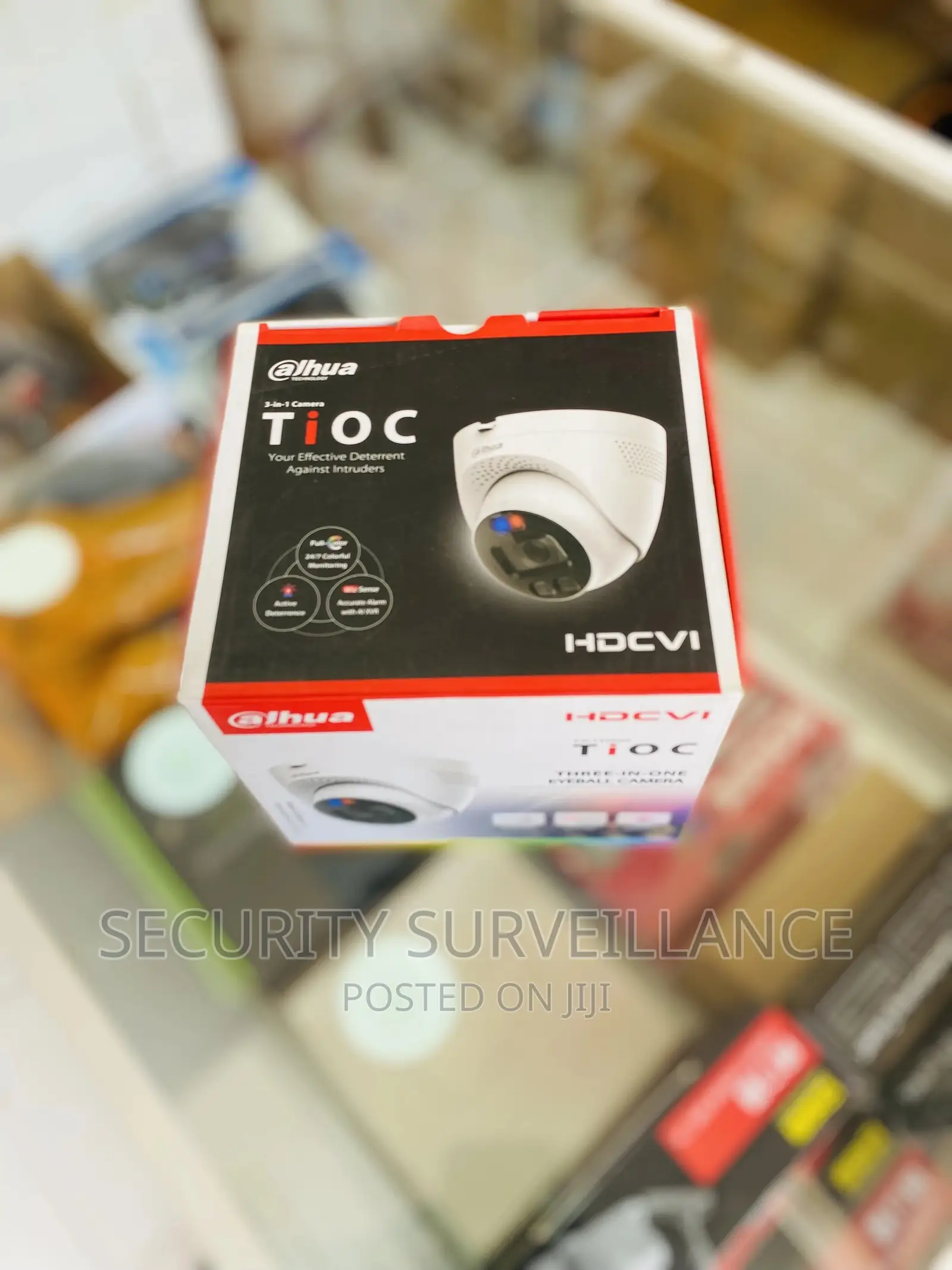 Tioc Dome Full Color Alarm Camera