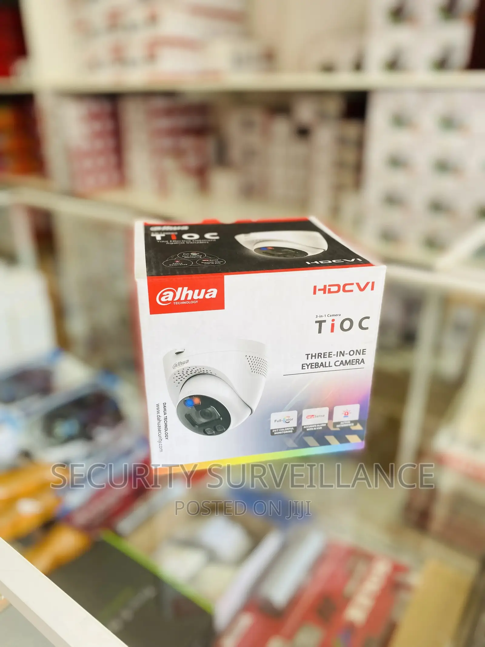 Tioc Dome Full Color Alarm Camera