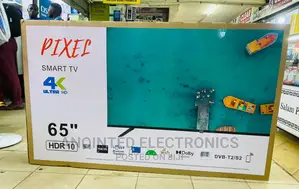 Pixel 65" Smart Tv With Resolution