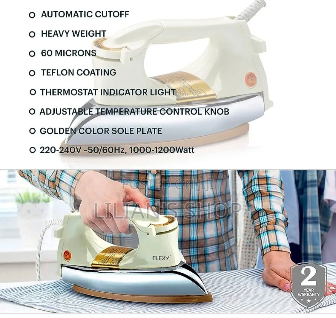 Flexy Ceramic Dry Iron