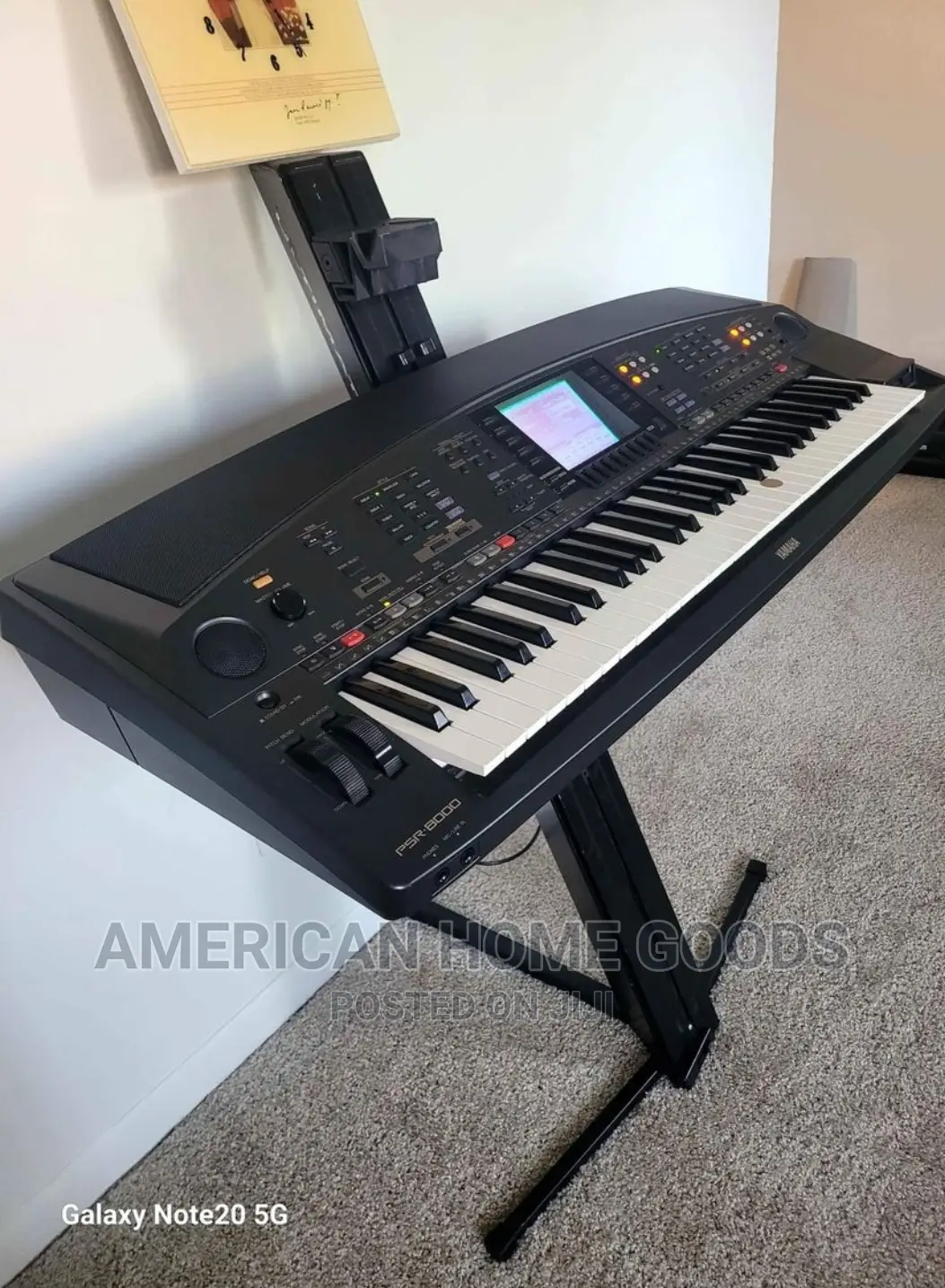 Yamaha PSR-8000 61 Keys Professional Keyboard With Midi/Usb