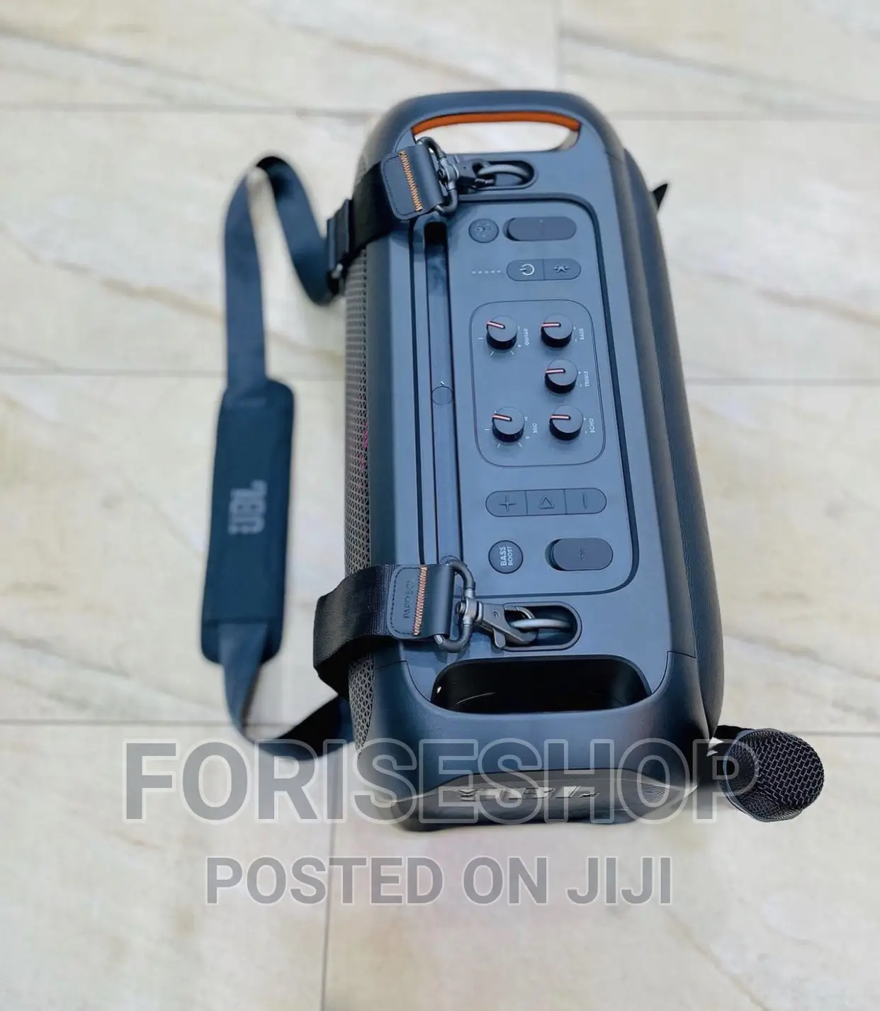 JBL Partybox Party-on-Go Wireless Speaker With a Microphone