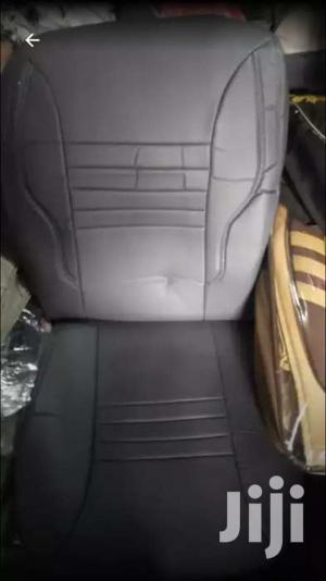 Gray Seat Covers With Lining In.