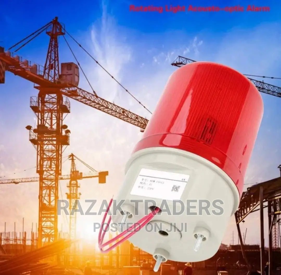 Industrial Flashing Sound Alarm Light Red Light