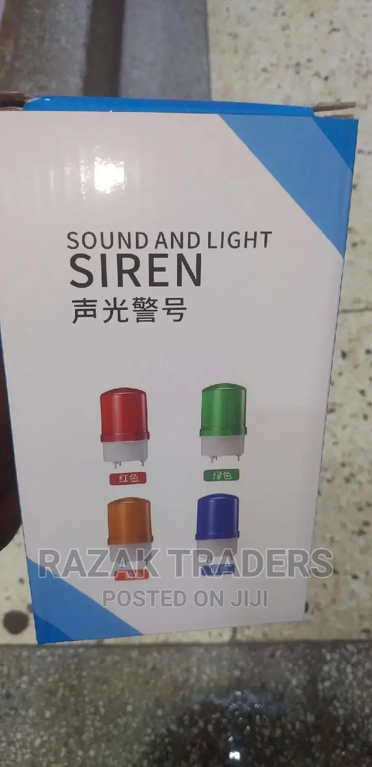Industrial Flashing Sound Alarm Light Red Light