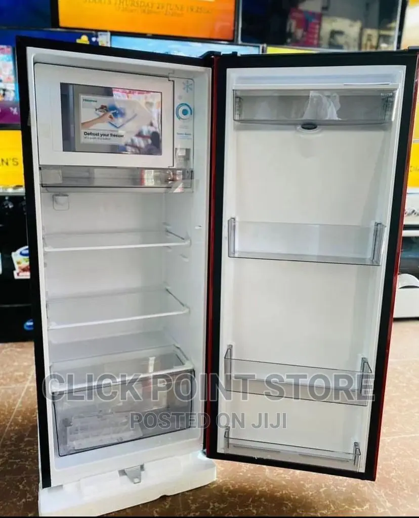 229l Hisense Fridge/ Hisense Red Fridge With Dispenser/ 229l