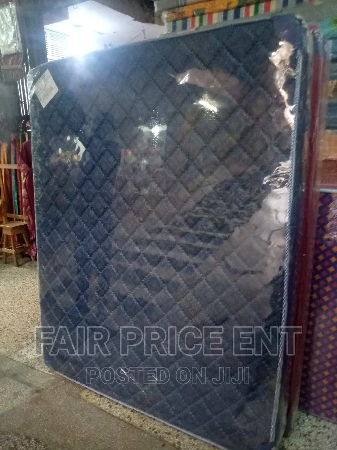 Vitafoam High Density Mattress.5x6x6inches.( Blue)