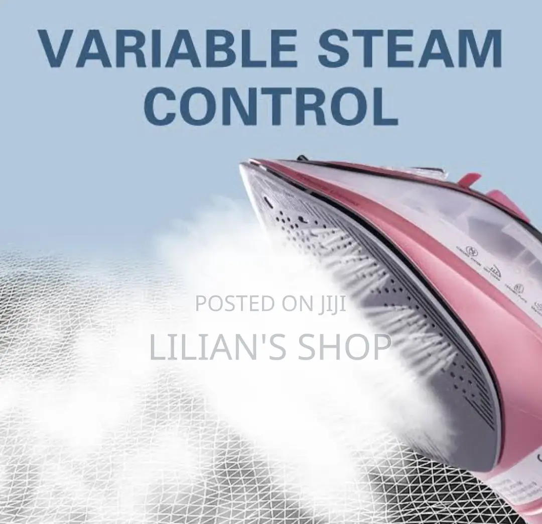 Electric Iron With Rechargeable Base