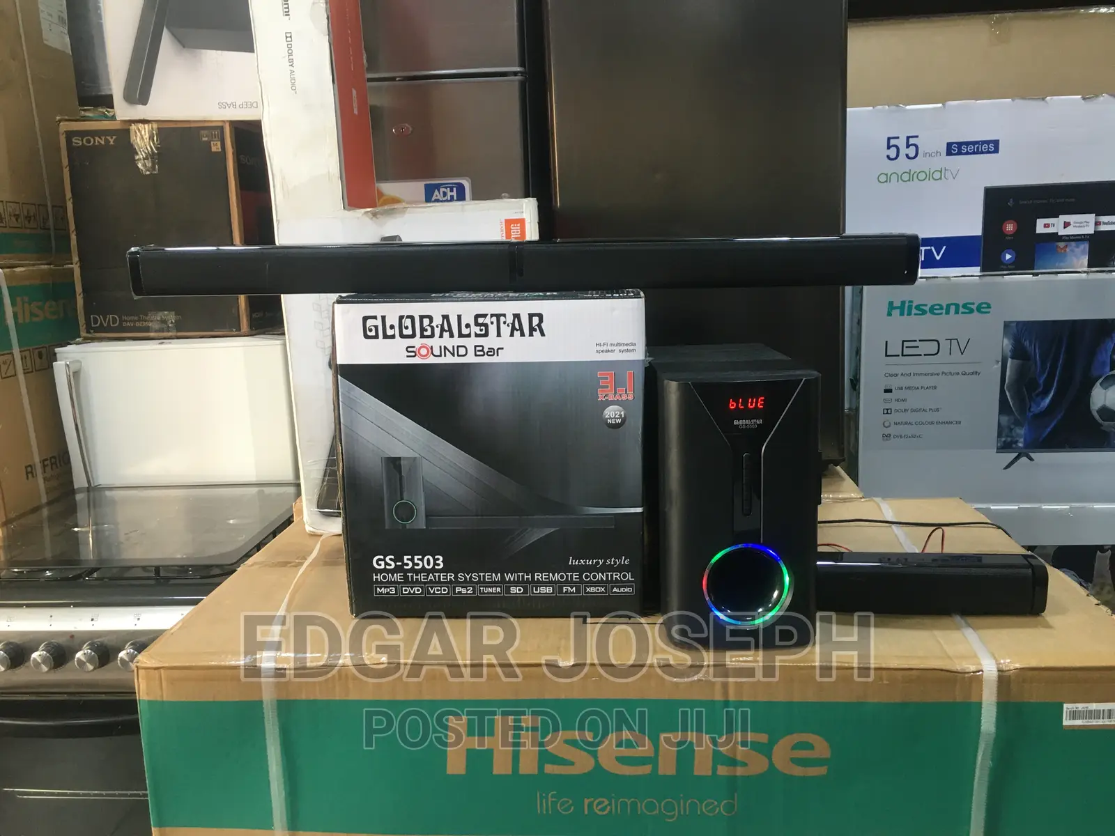 Sound Bar 2.1 Channel Global Star