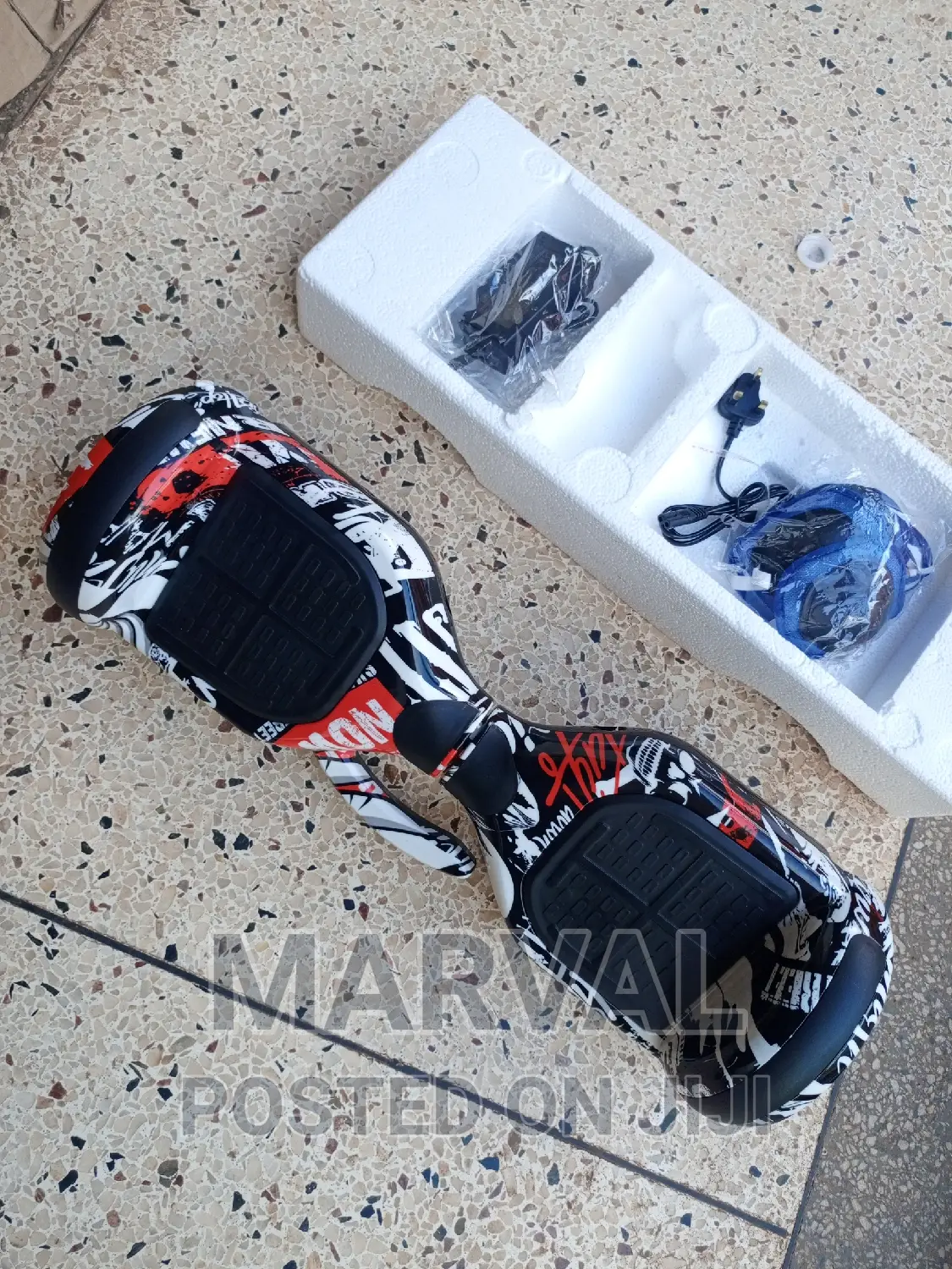 Hoverboard Scooter With A Bluetooth Speaker