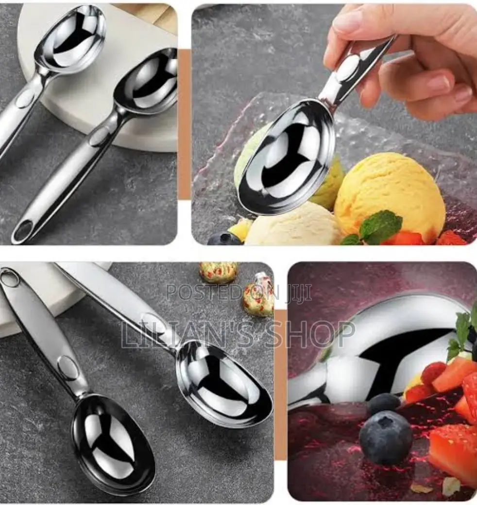 Stainless Steel Cup Cake Spoon/Ice Cream Scoop