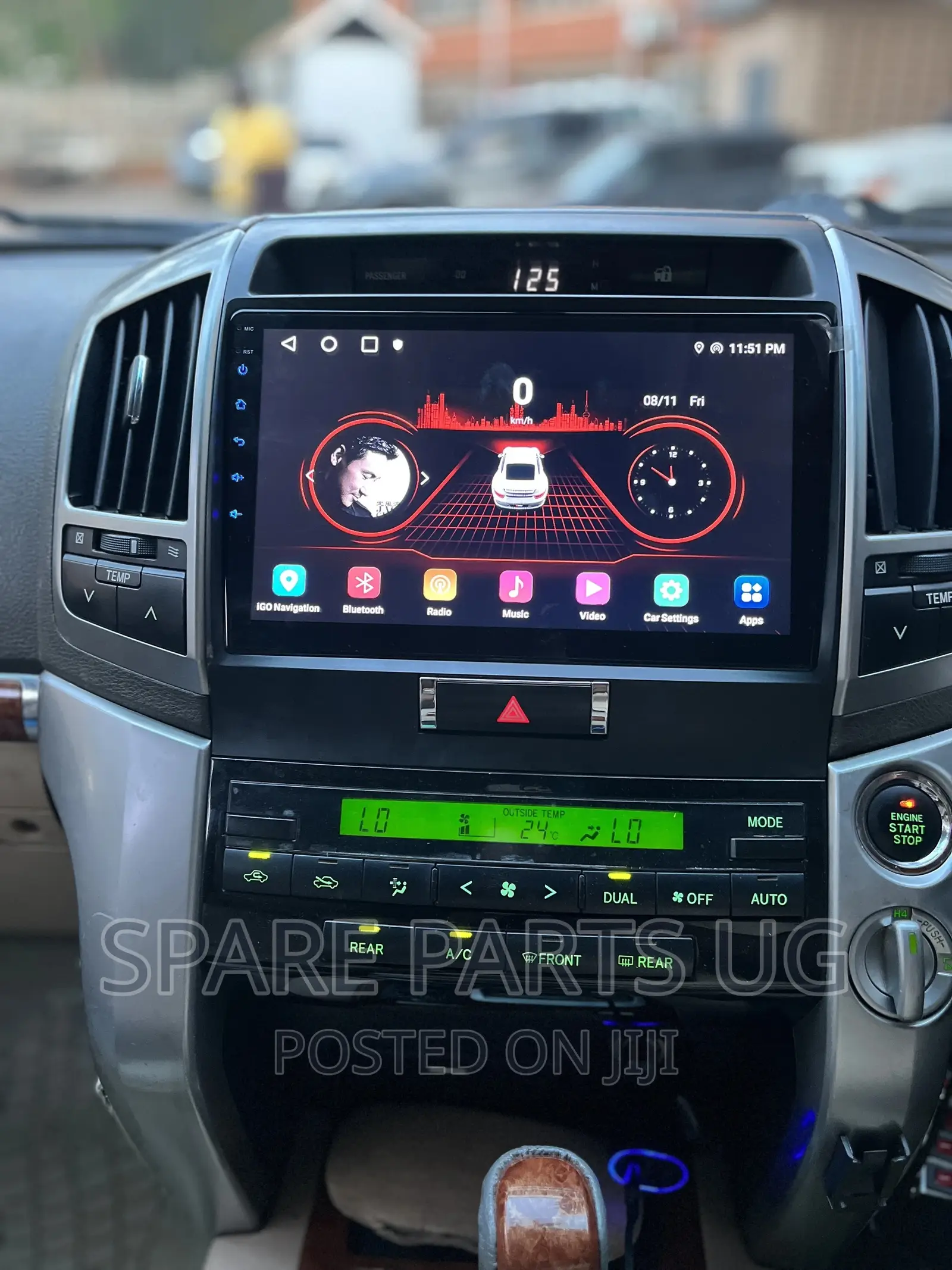 Landcruiser 10inch Android Radio
