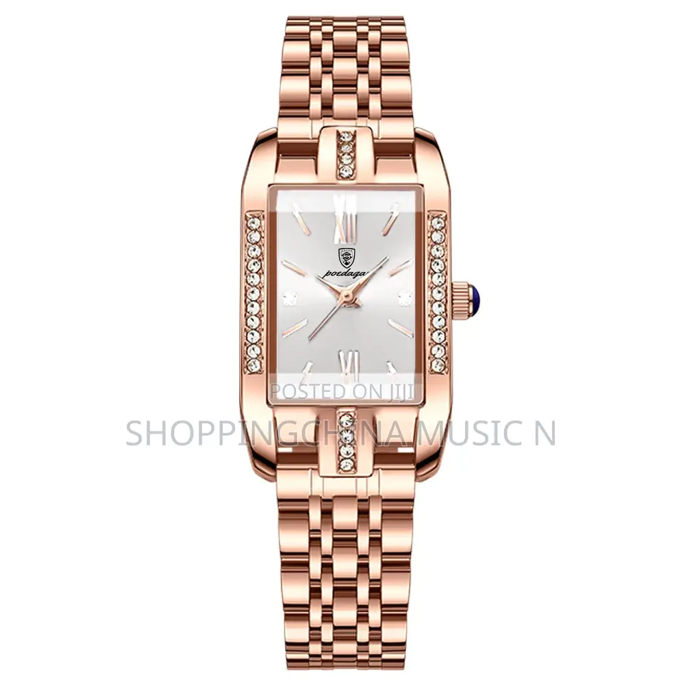 Women Gold Watch Stainless Steel